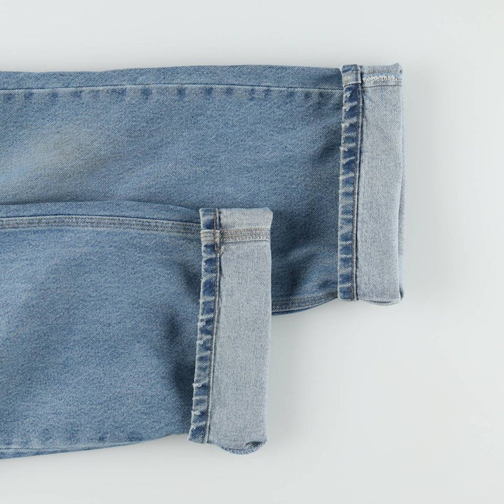 Carhartt Relaxed Fit Tapered Denim Pants for Men, W34 equivalent cotton blue type Vintage Second Hand