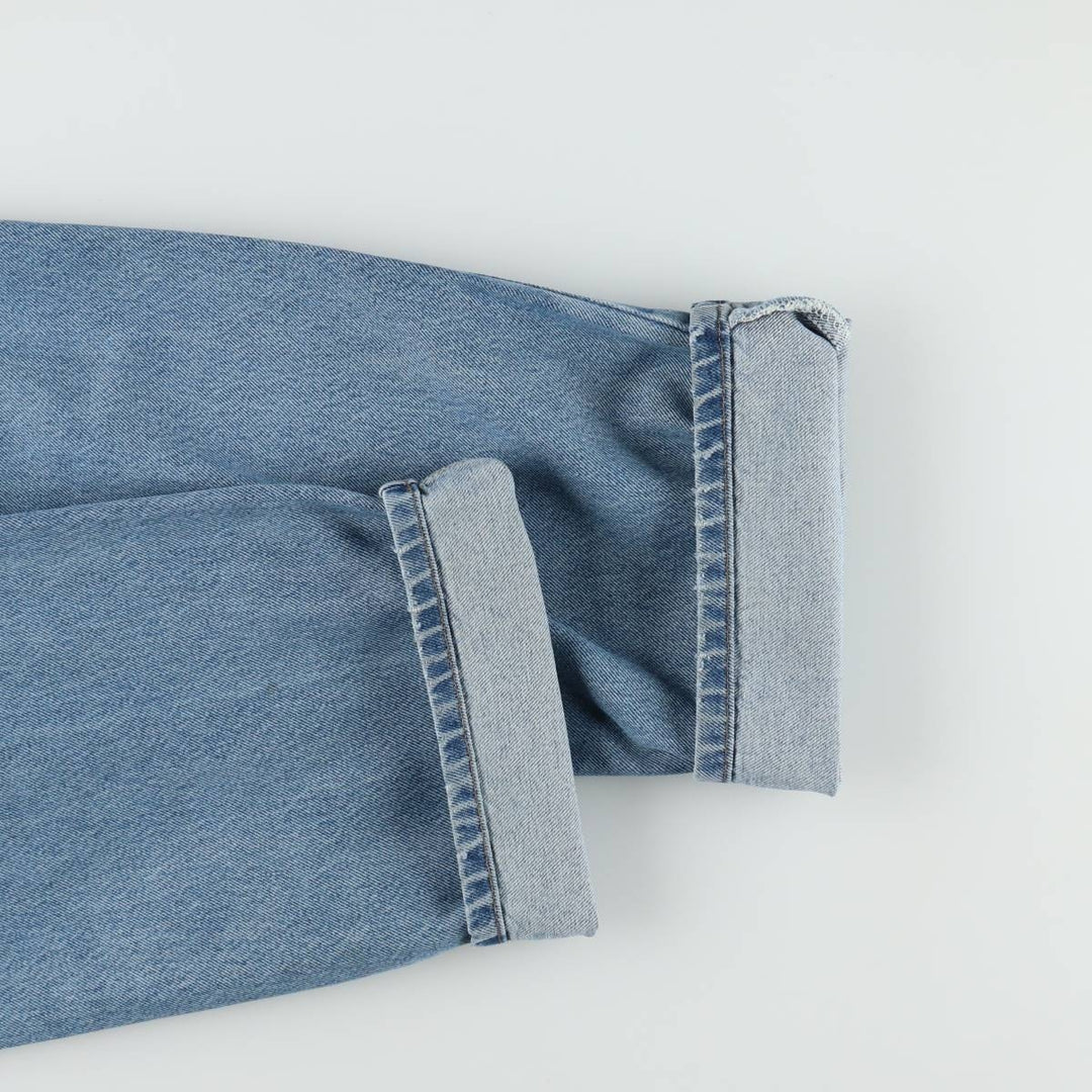 Carhartt Relaxed Fit Tapered Denim Pants for Men, W34 equivalent cotton blue type Vintage Second Hand