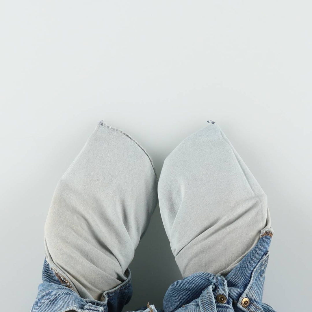 Carhartt Relaxed Fit Tapered Denim Pants for Men, W34 equivalent cotton blue type Vintage Second Hand