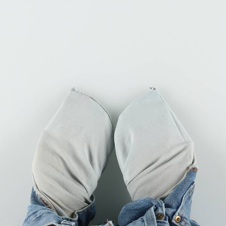 Carhartt Relaxed Fit Tapered Denim Pants for Men, W34 equivalent cotton blue type Vintage Second Hand