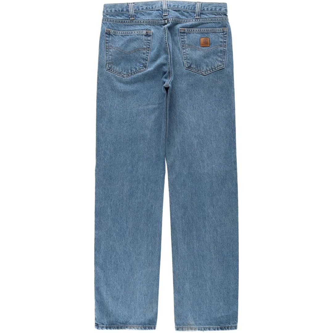 Carhartt Traditional FIT Tapered Denim Pants Men's W36 cotton blue type Vintage Second Hand