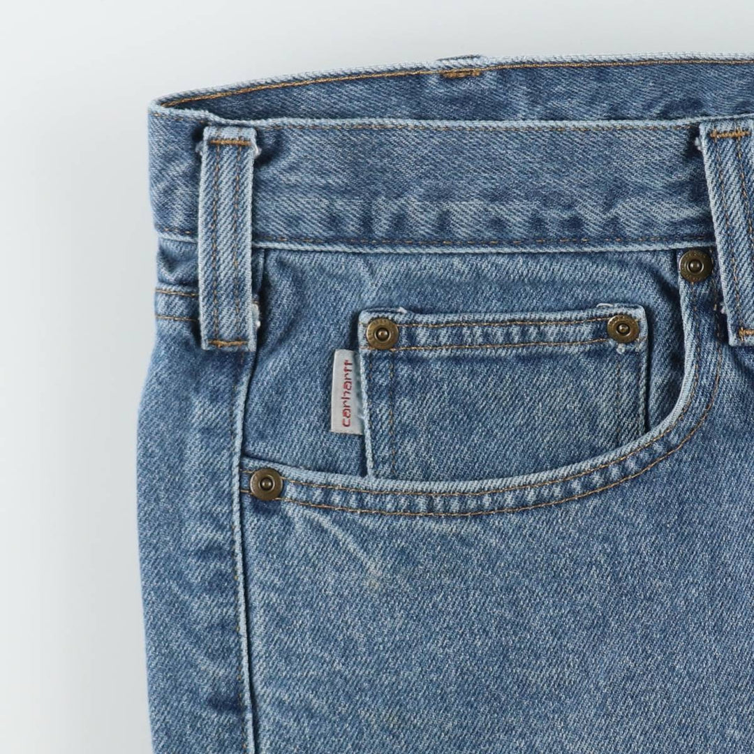 Carhartt Traditional FIT Tapered Denim Pants Men's W36 cotton blue type Vintage Second Hand