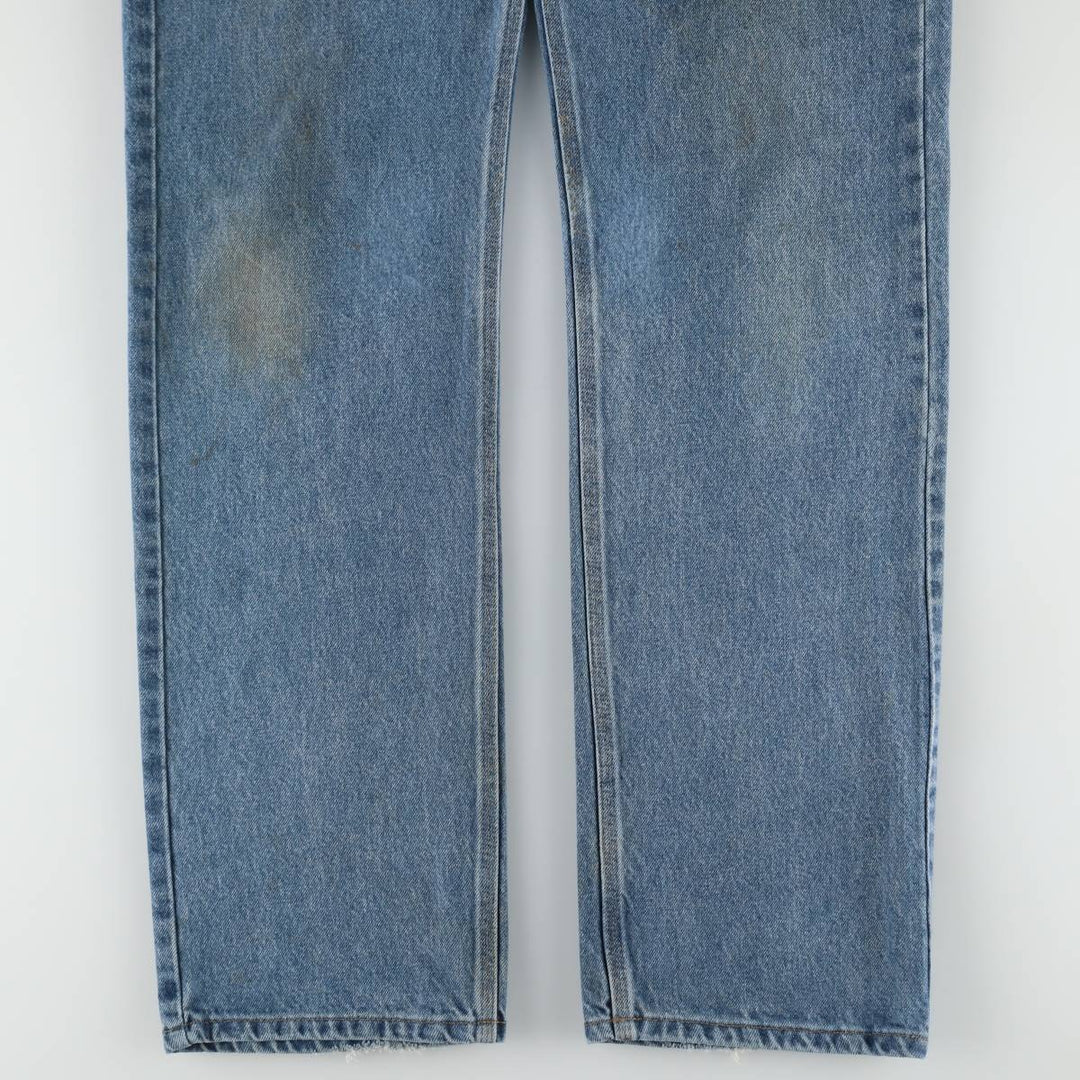 Carhartt Traditional FIT Tapered Denim Pants Men's W36 cotton blue type Vintage Second Hand