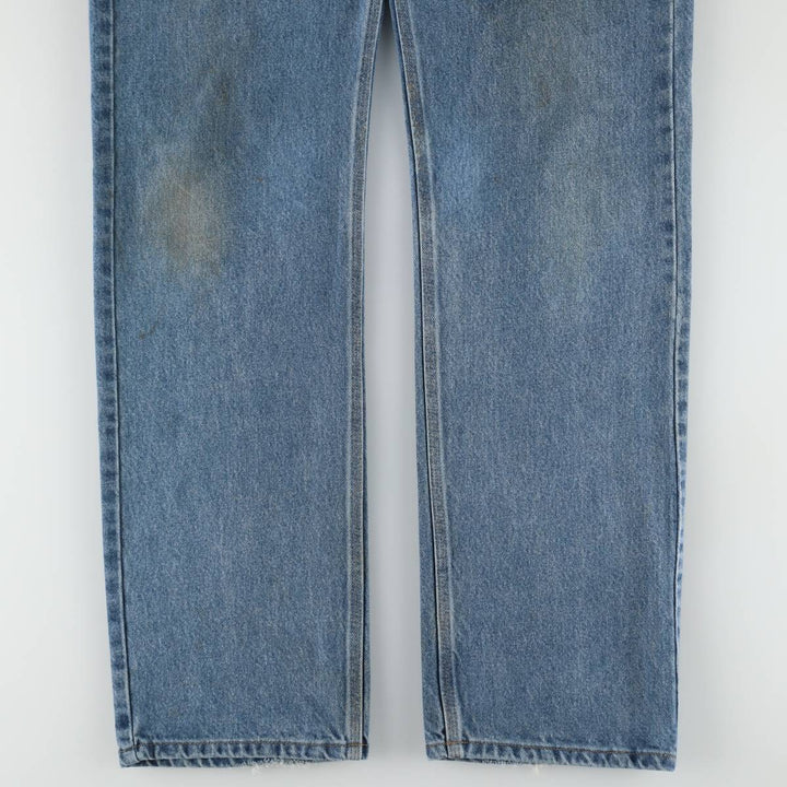 Carhartt Traditional FIT Tapered Denim Pants Men's W36 cotton blue type Vintage Second Hand