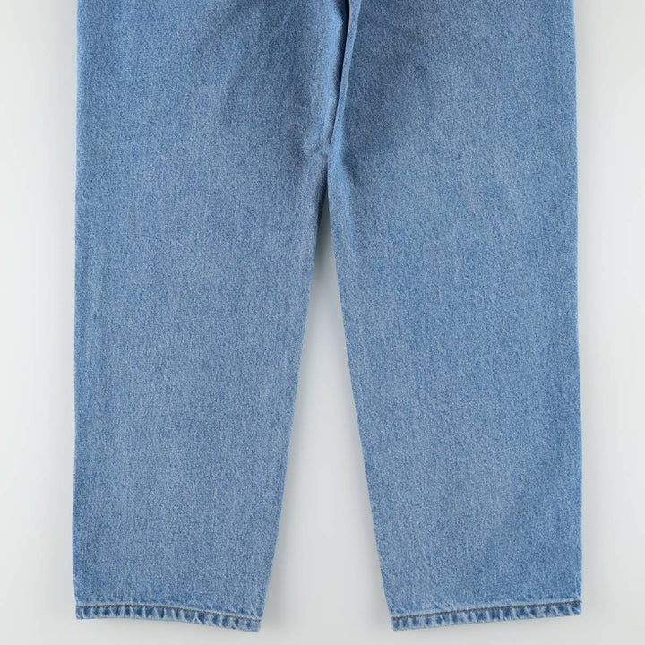 Carhartt Relaxed Fit Tapered Denim Pants for Men, W36 cotton blue type Vintage Second Hand