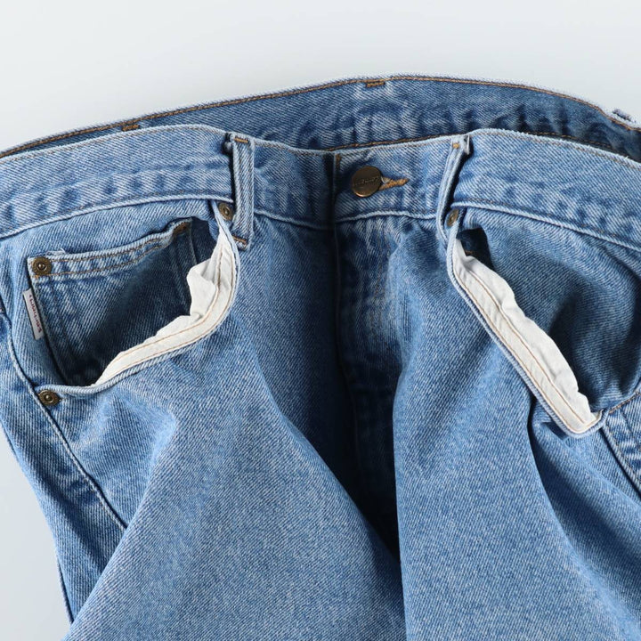 Carhartt Relaxed Fit Tapered Denim Pants for Men, W36 cotton blue type Vintage Second Hand