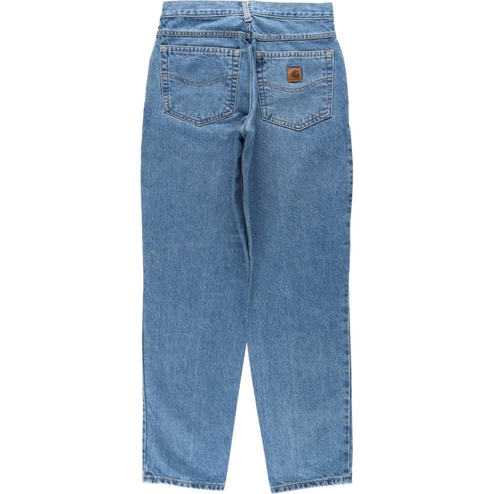 Carhartt Relaxed Fit Tapered Denim Pants, Men's Size W30 (approx.) cotton blue type Vintage Second Hand