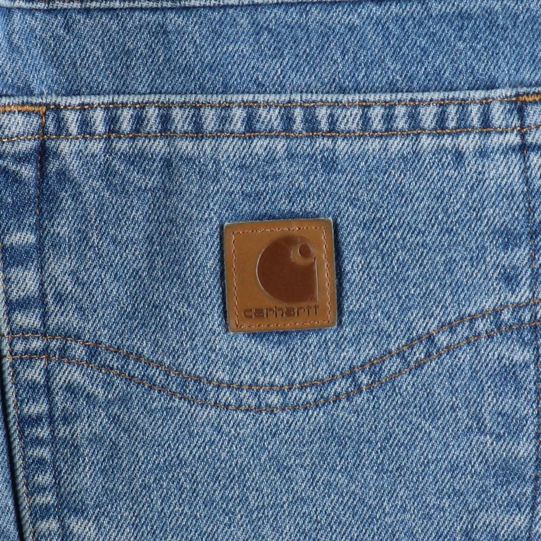 Carhartt Relaxed Fit Tapered Denim Pants, Men's Size W30 (approx.) cotton blue type Vintage Second Hand