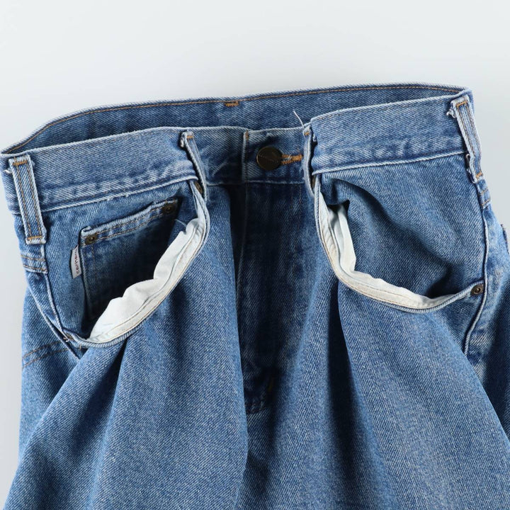 Carhartt Relaxed Fit Tapered Denim Pants, Men's Size W30 (approx.) cotton blue type Vintage Second Hand