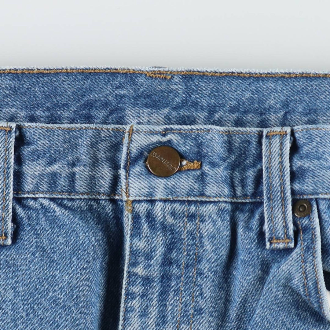 Carhartt Traditional FIT Tapered Denim Pants Men's W34 cotton blue type Vintage Second Hand