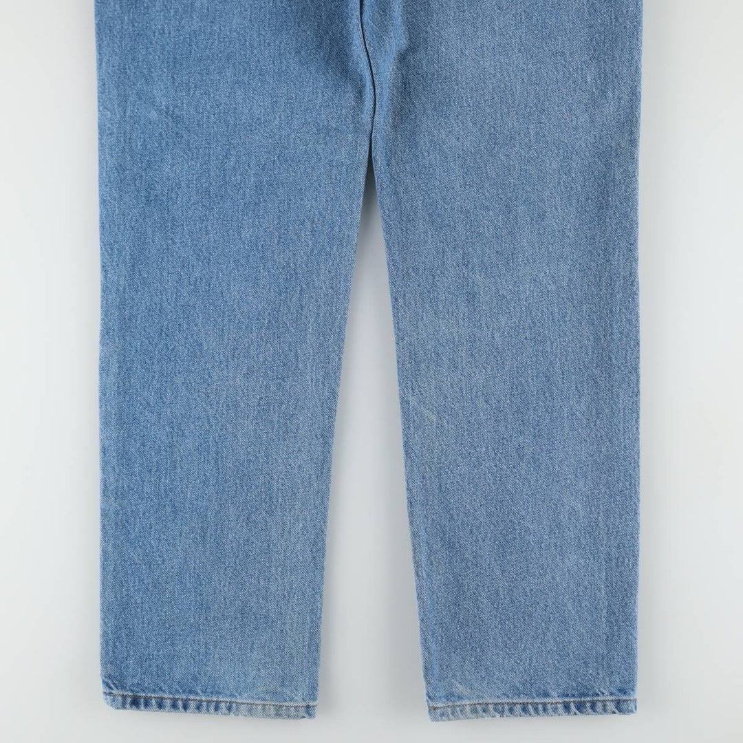 Carhartt Traditional FIT Tapered Denim Pants Men's W34 cotton blue type Vintage Second Hand