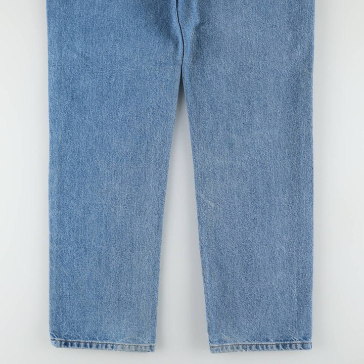 Carhartt Traditional FIT Tapered Denim Pants Men's W34 cotton blue type Vintage Second Hand