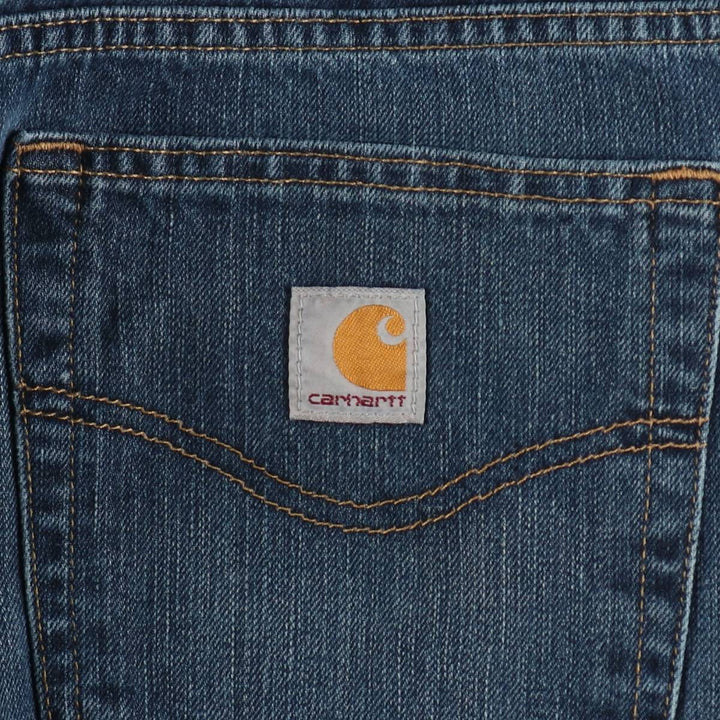 Carhartt Relaxed Fit Tapered Denim Pants for Men, W36 cotton blue type Vintage Second Hand