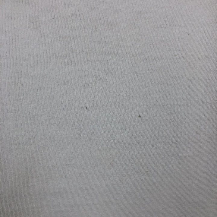 Adidas logo print T-shirt, made in Canada, men's size M cotton white type Vintage Second Hand