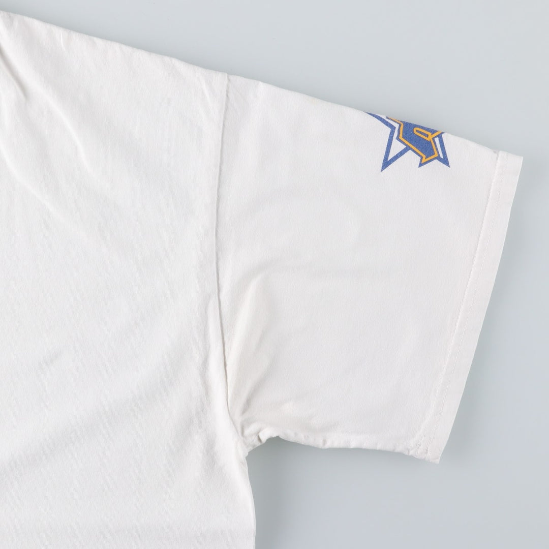 2000'S Nike Team Logo Print T-Shirt, Men's Size XL (approx.) cotton white type Vintage Second Hand