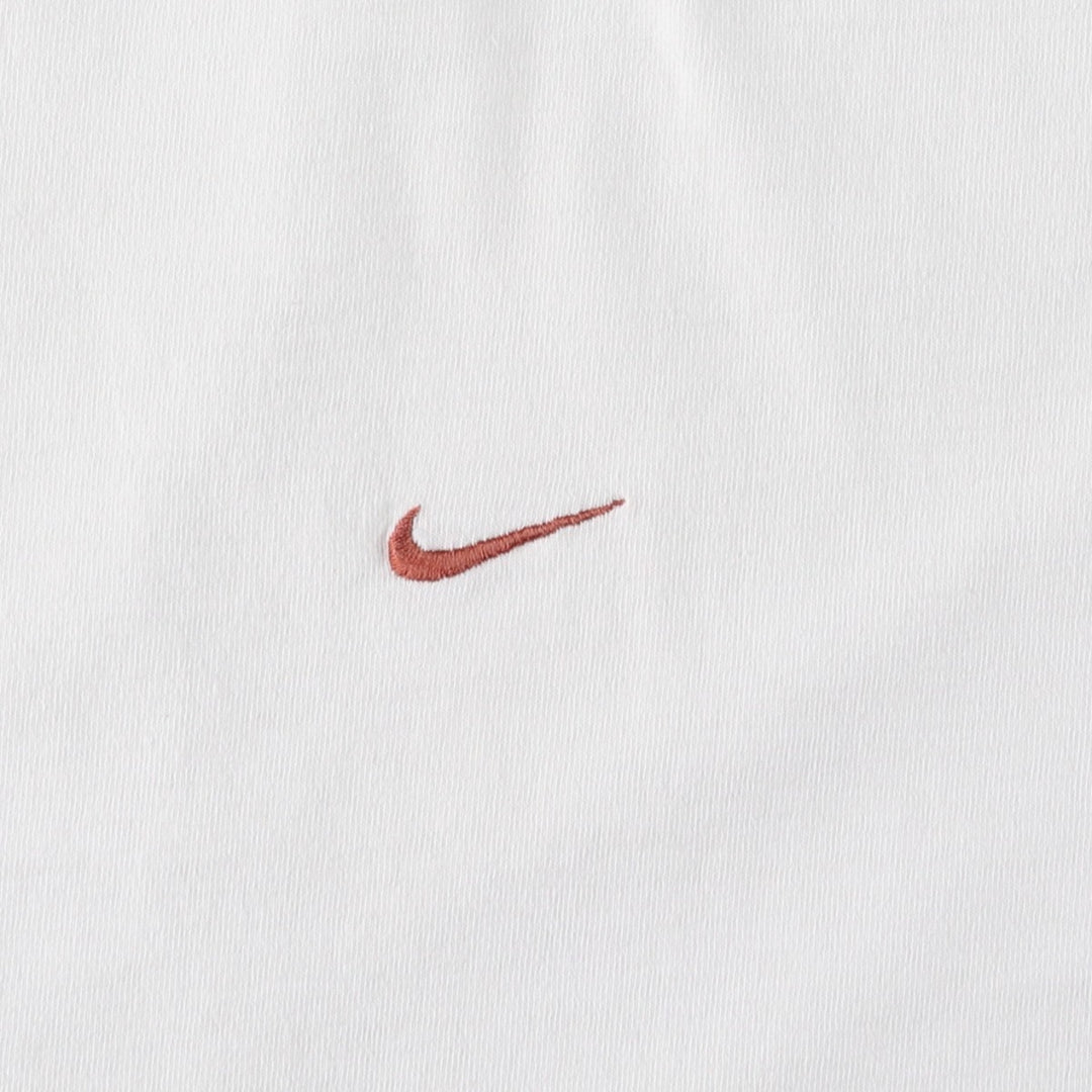 90'S Nike One Point Logo T-shirt Made in USA Men's XL Vintage cotton white type Vintage Second Hand
