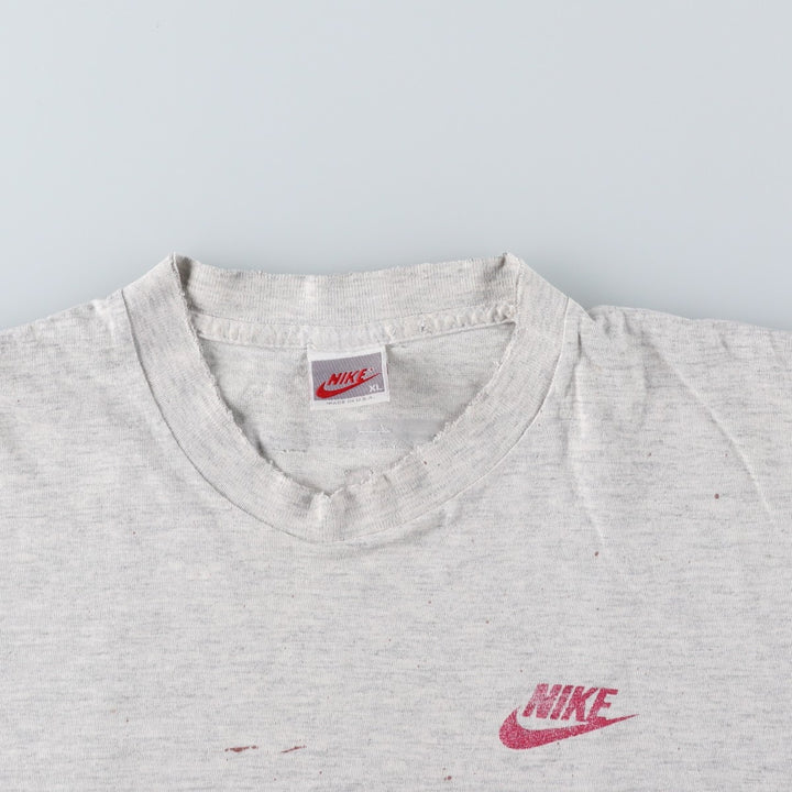 90'S Nike Silver Tag Michael Jordan Print T-Shirt, Made in USA, Men's XL (approx.) Vintage cotton gray type Vintage Second Hand