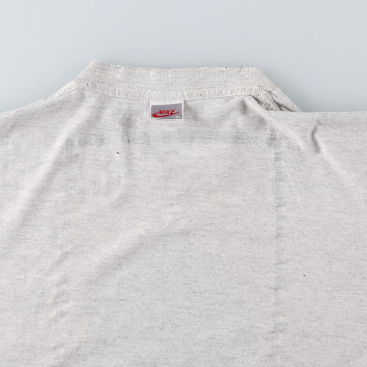 90'S Nike Silver Tag Michael Jordan Print T-Shirt, Made in USA, Men's XL (approx.) Vintage cotton gray type Vintage Second Hand