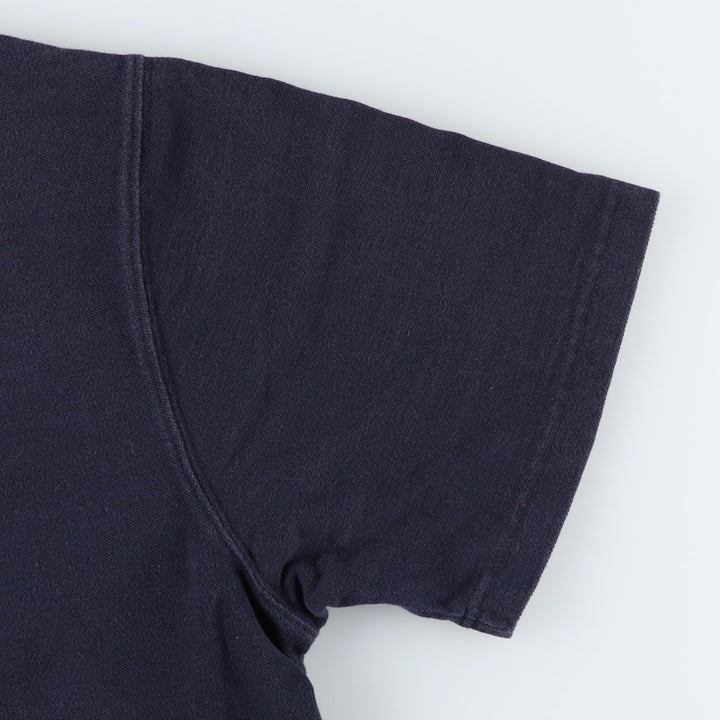 Ralph Lauren CHAPS Short-Sleeve Logo T-Shirt, Men's Size XL (approx.) cotton navy blue type Vintage Second Hand