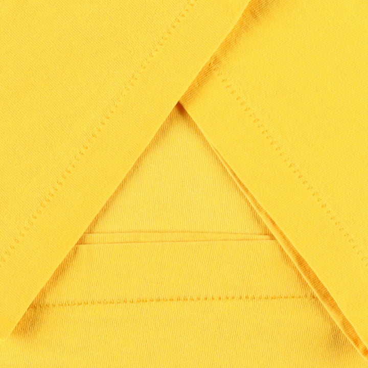 90'S Dickies Short-Sleeve T-Shirt with One-Point Logo Pocket, Made in USA, Men's Size L (Equivalent), Vintage cotton yellow type Vintage Second Hand