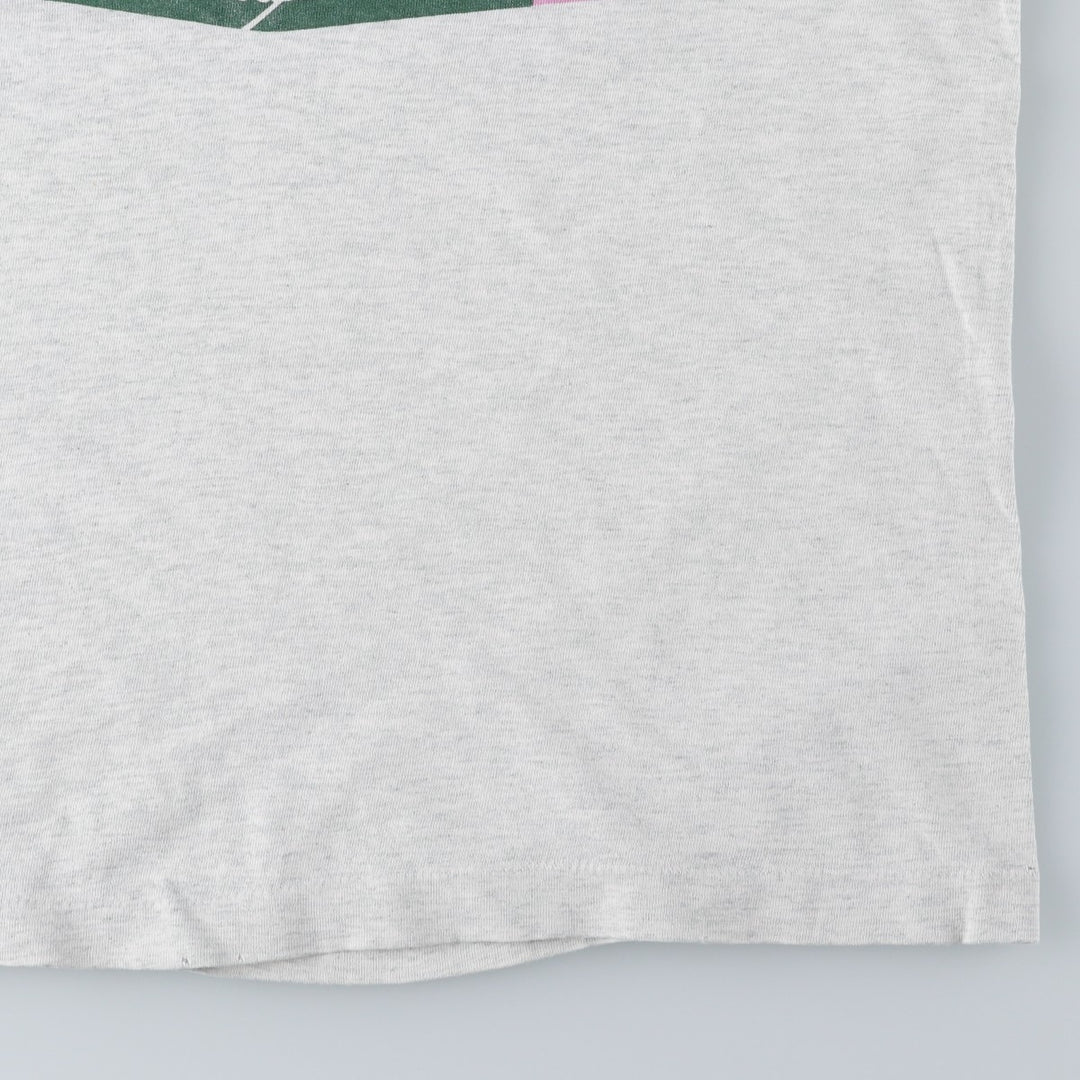 90'S Timberland Short-Sleeve Logo T-Shirt, Men's Size S (Equivalent), Vintage cotton gray type Vintage Second Hand