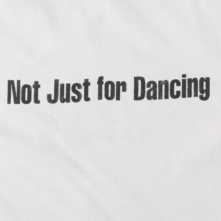 90'S DANSKIN PRO Short-Sleeve Printed T-Shirt, Made in USA, Men's Size XL (Equivalent), Vintage cotton white type Vintage Second Hand