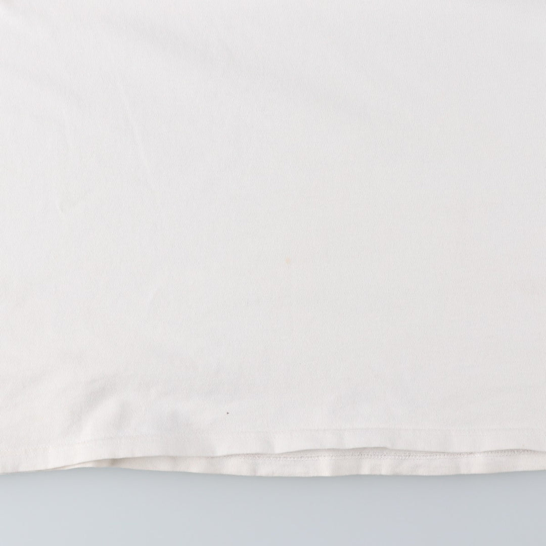 90'S DANSKIN PRO Short-Sleeve Printed T-Shirt, Made in USA, Men's Size XL (Equivalent), Vintage cotton white type Vintage Second Hand