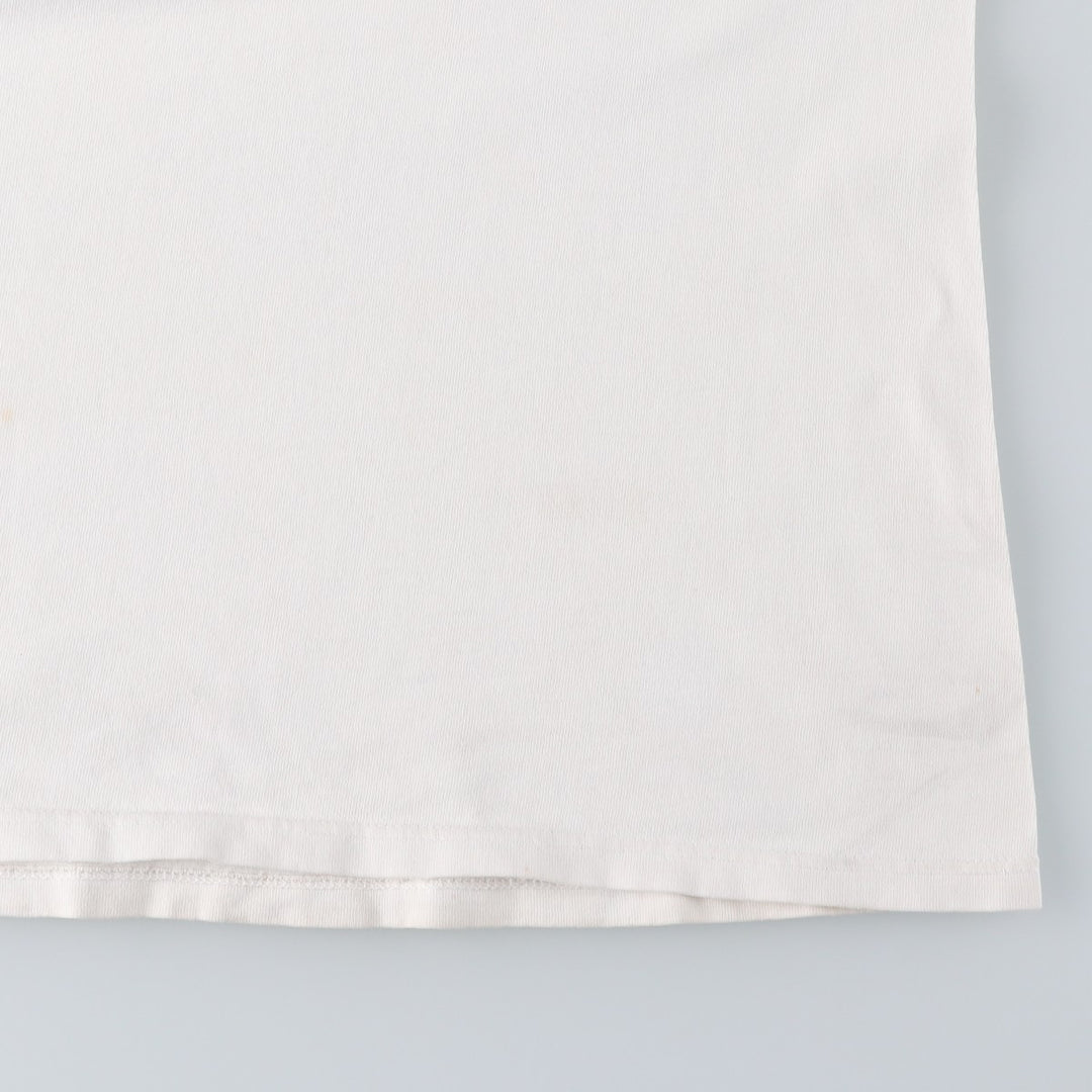 90'S DANSKIN PRO Short-Sleeve Printed T-Shirt, Made in USA, Men's Size XL (Equivalent), Vintage cotton white type Vintage Second Hand