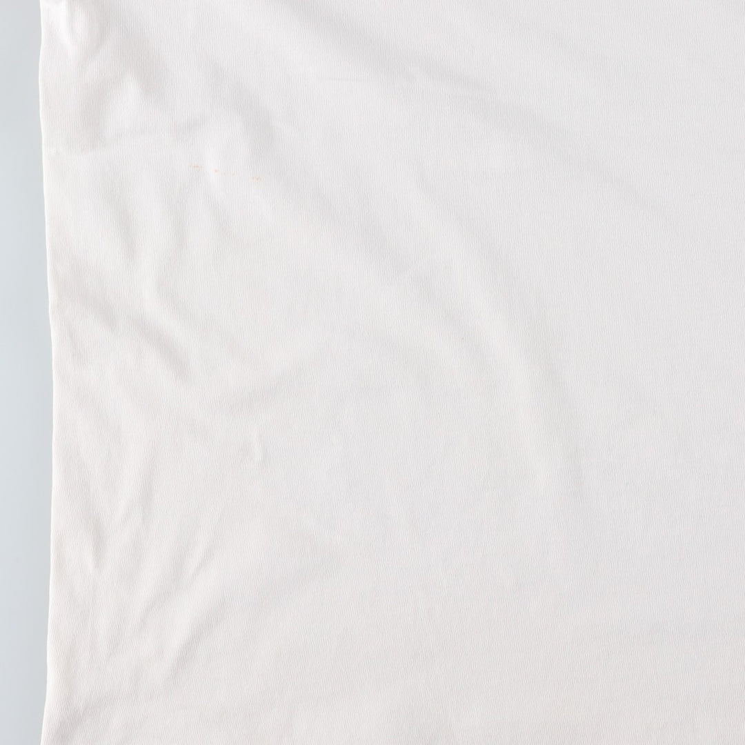 90'S DANSKIN PRO Short-Sleeve Printed T-Shirt, Made in USA, Men's Size XL (Equivalent), Vintage cotton white type Vintage Second Hand