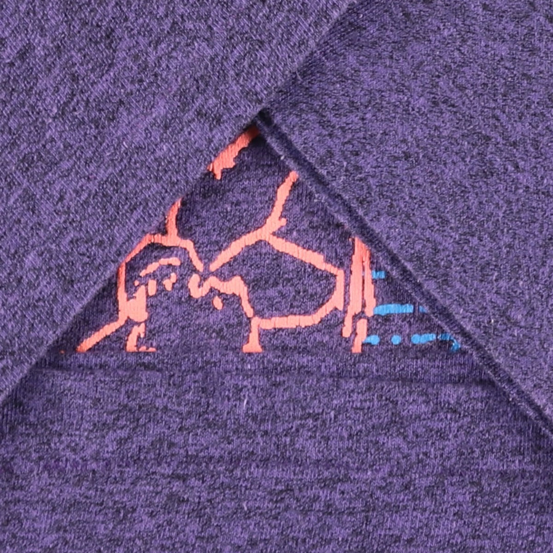 OASIS SPORT Surf Skate T-Shirt, Men's Size S (equivalent) unclear purple type Vintage Second Hand