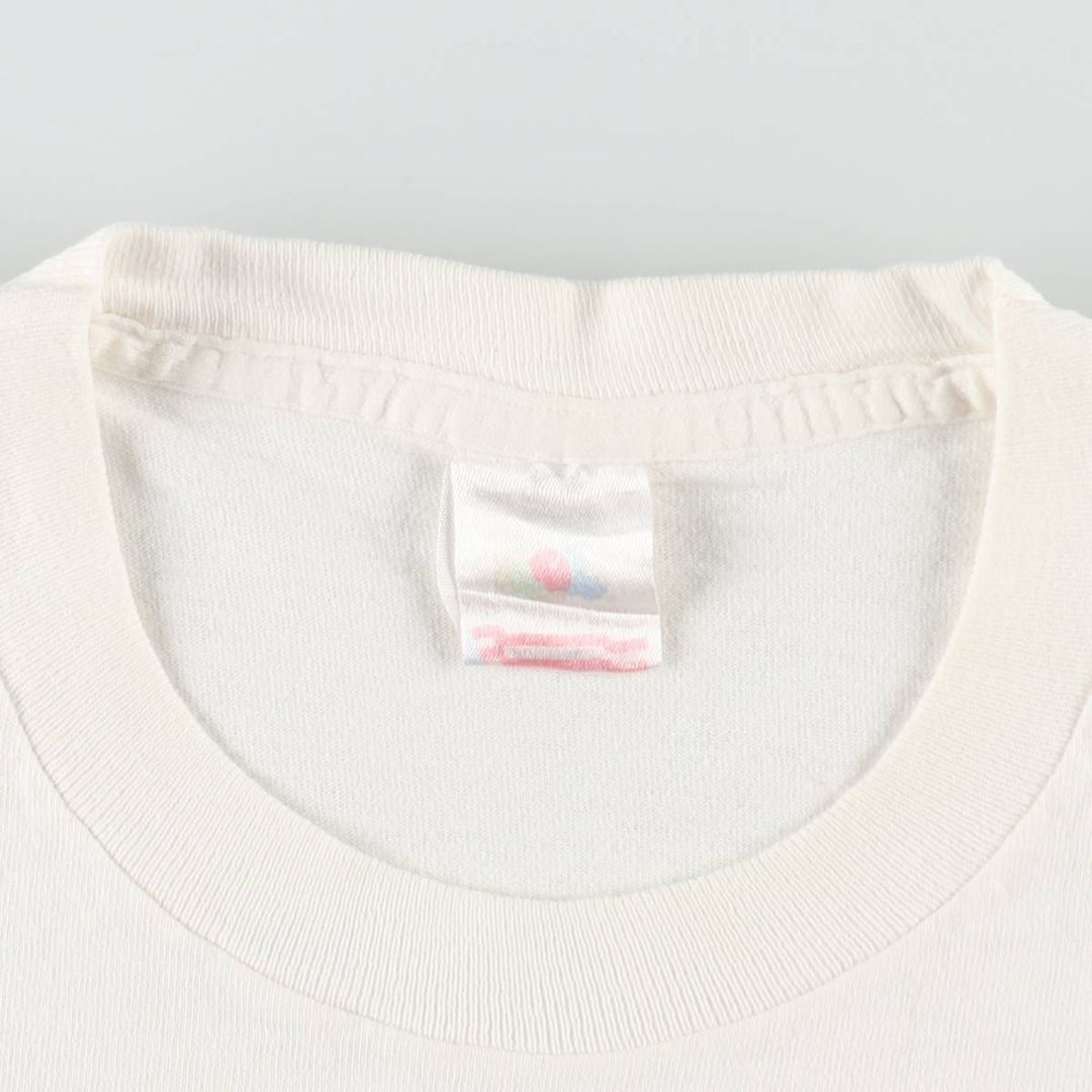 90'S Fruit of the Loom NCAA Men's Basketball Tournament College T-Shirt, Men's Size L (approx.), Vintage unclear white type Vintage Second Hand