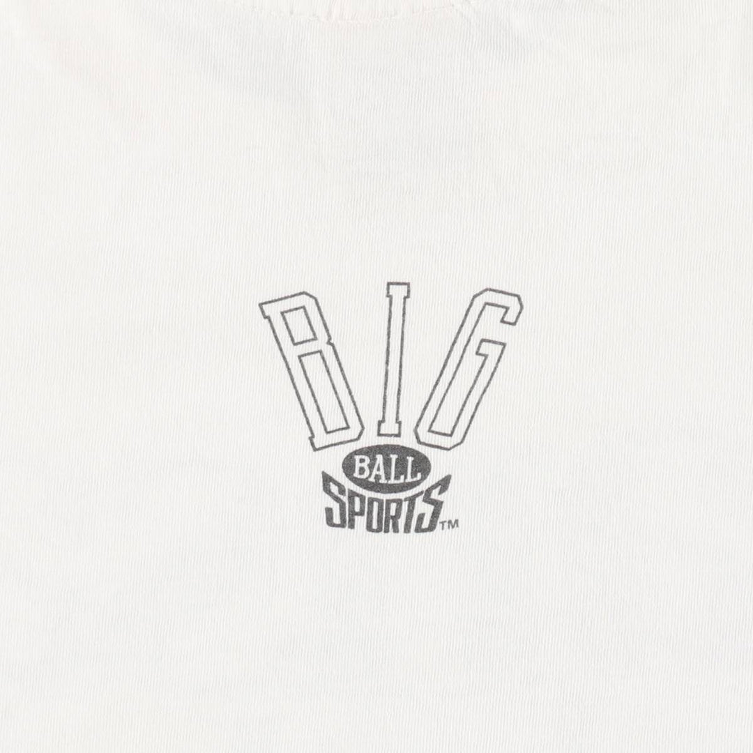 90'S Alore College T-Shirt, Made in USA, Men's Size M (Equivalent), Vintage cotton white type Vintage Second Hand