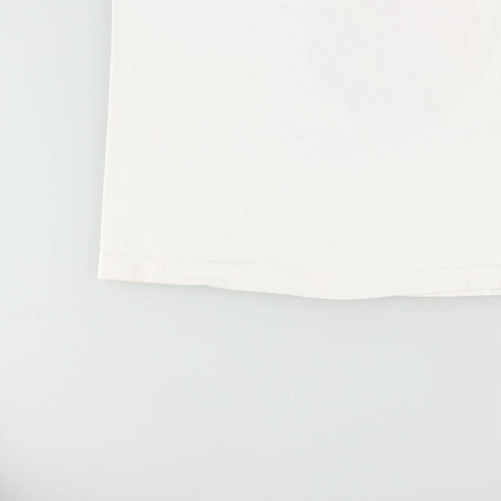 90'S Alore College T-Shirt, Made in USA, Men's Size M (Equivalent), Vintage cotton white type Vintage Second Hand