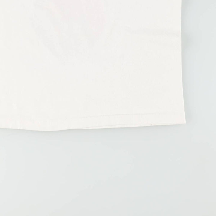 90'S Alore College T-Shirt, Made in USA, Men's Size M (Equivalent), Vintage cotton white type Vintage Second Hand