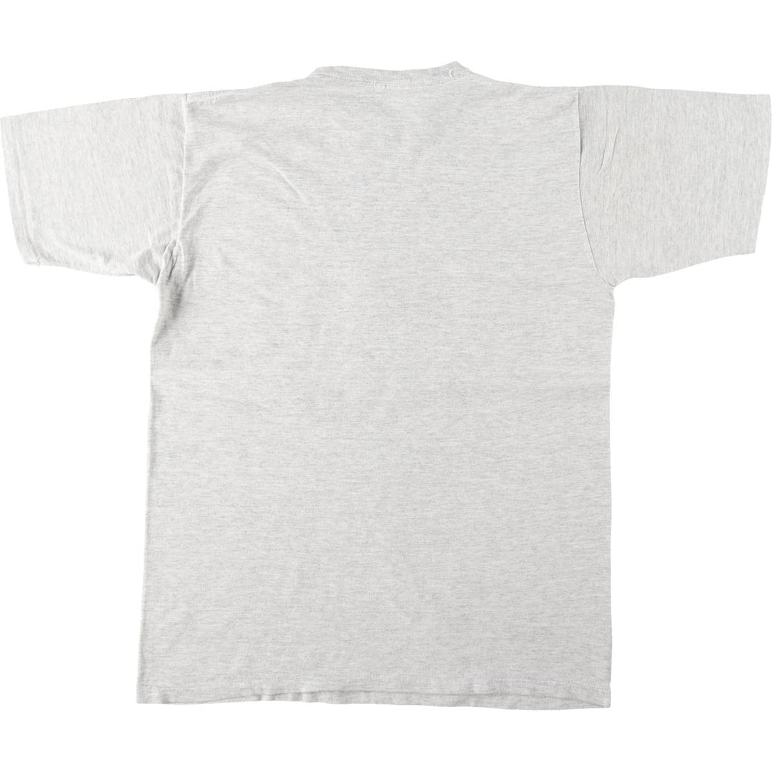 1980'S MLB Chicago Cubs sports print T-shirt, men's size M equivalent, vintage. unclear gray type Vintage Second Hand