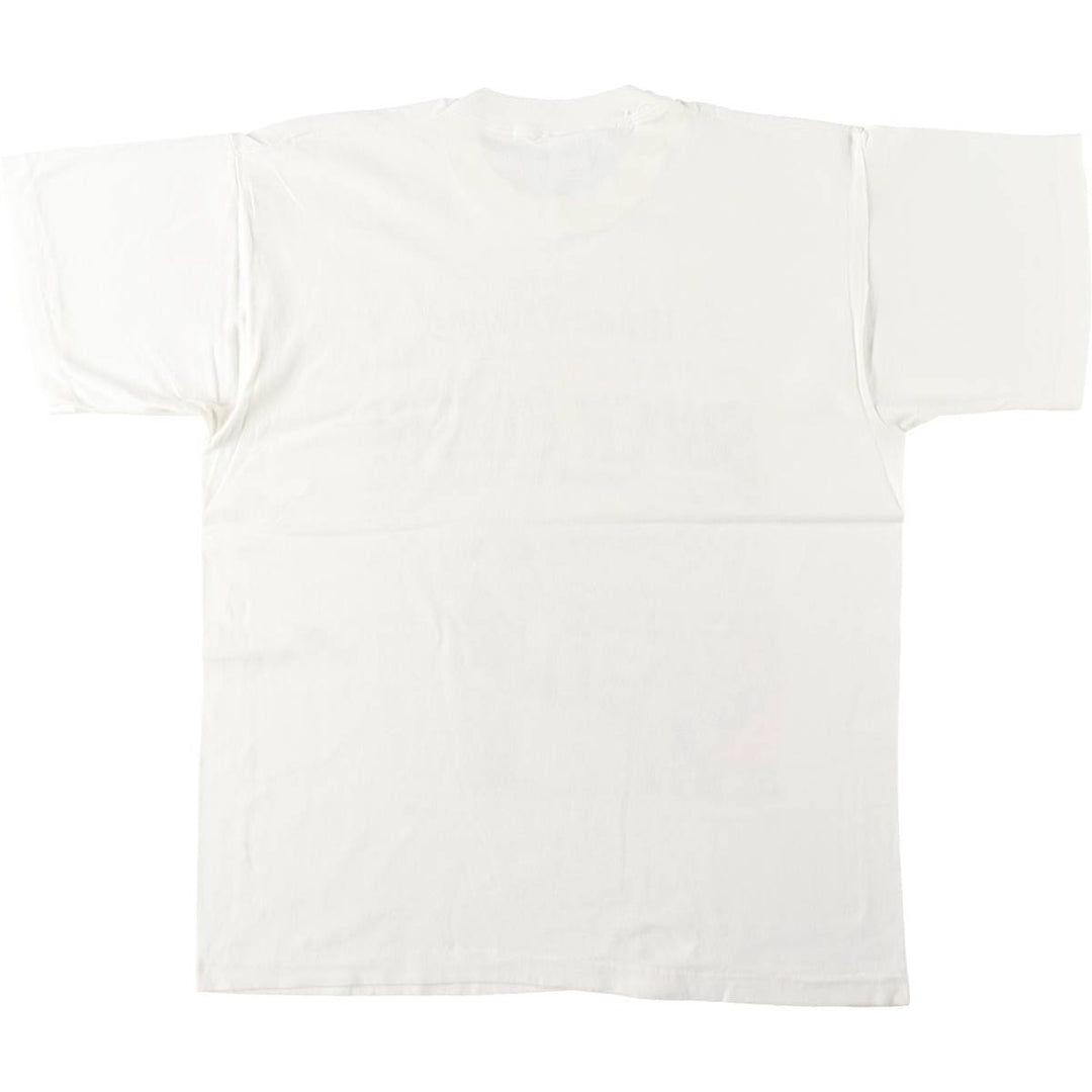 90'S Fruit of the Loom NFL Los Angeles Chargers Sports Print T-Shirt, Made in USA, Men's Size L (approx.), Vintage cotton white type Vintage Second Hand
