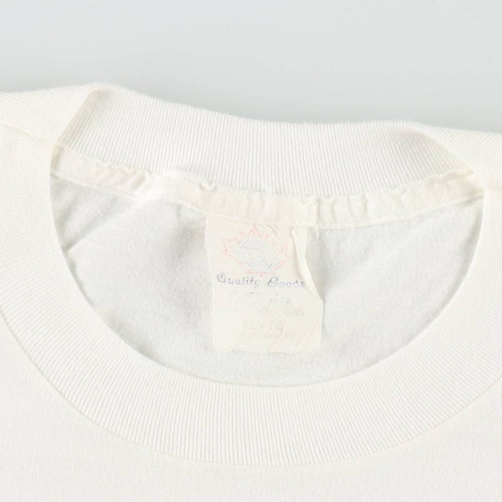 90'S Quality Goods Great Northern Trading Company Advertising T-Shirt, Men's XL equivalent, Vintage cotton white type Vintage Second Hand
