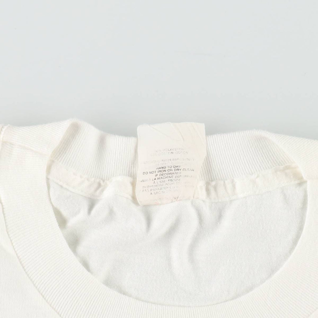 90'S Quality Goods Great Northern Trading Company Advertising T-Shirt, Men's XL equivalent, Vintage cotton white type Vintage Second Hand