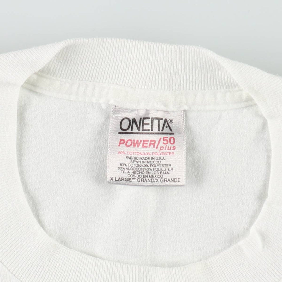 90'S ONEITA Sun Microsystems Advertising T-Shirt, Men's XL equivalent, Vintage cotton white type Vintage Second Hand