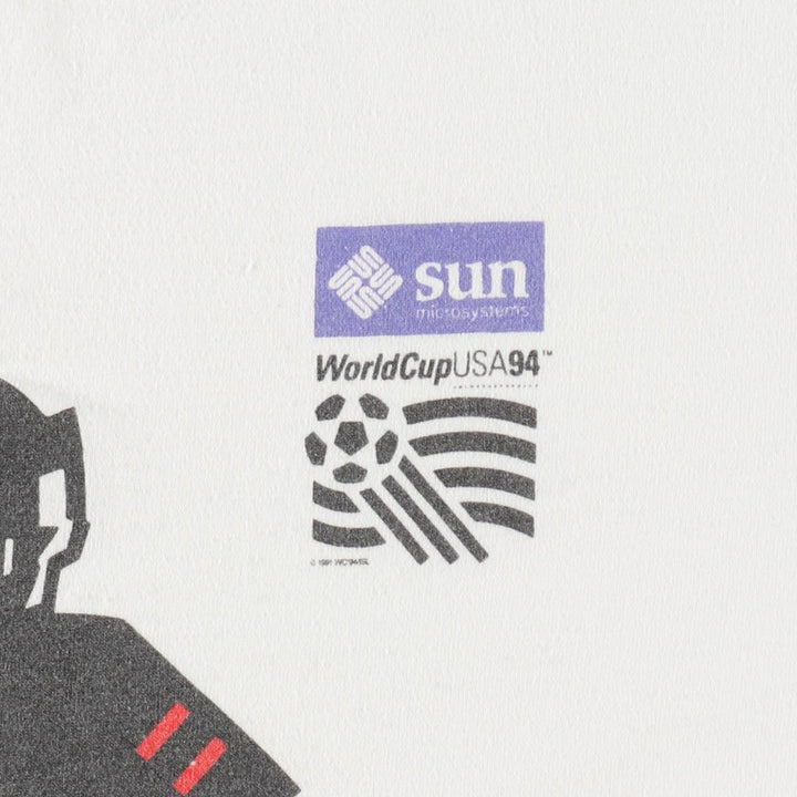 90'S ONEITA Sun Microsystems Advertising T-Shirt, Men's XL equivalent, Vintage cotton white type Vintage Second Hand