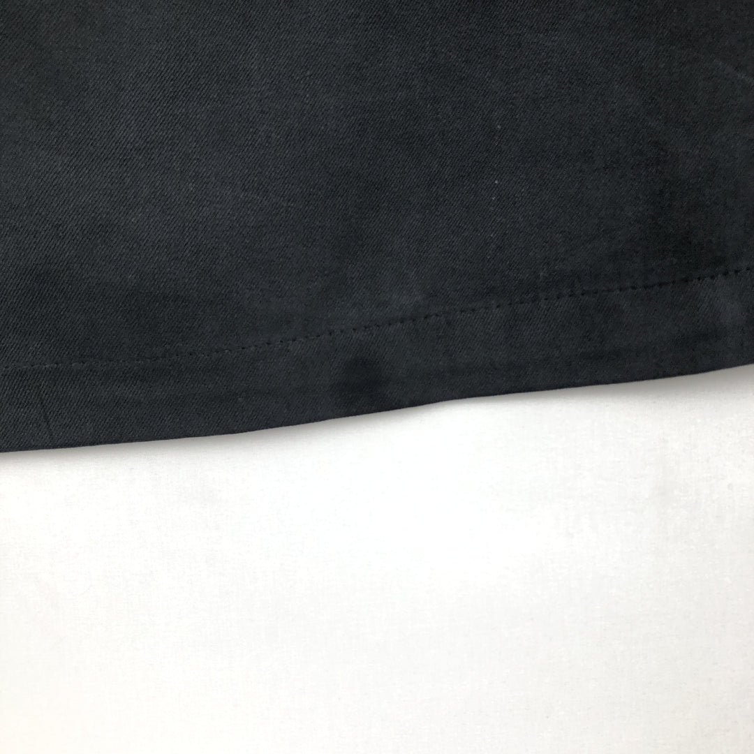 Tommy Bahama Relax Short-Sleeve Open-Collar Silk Shirt, Boxy Fit, Men's Size S (approx.) silk black type Vintage Second Hand