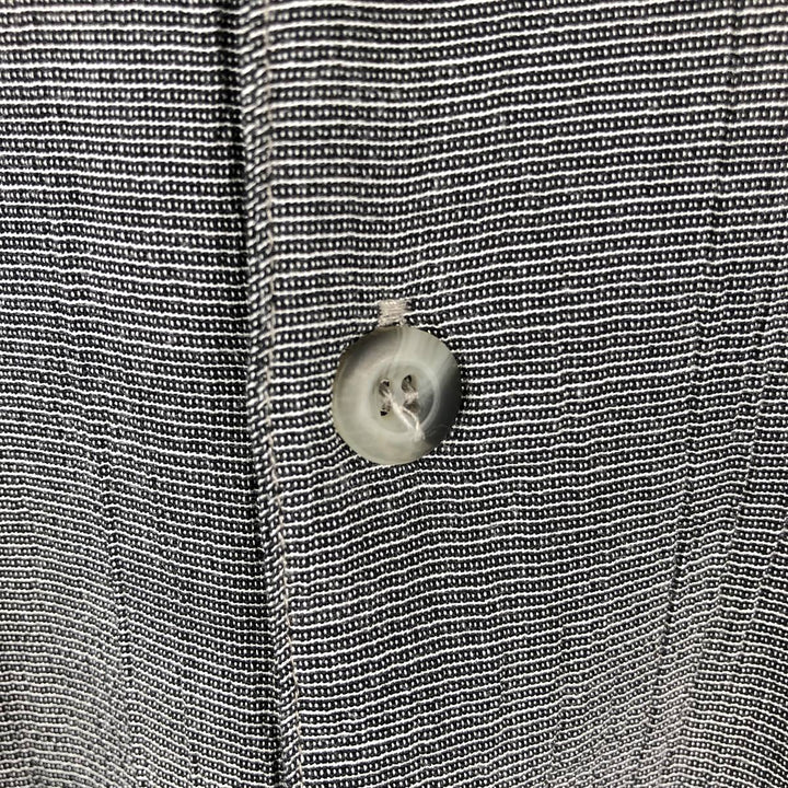 90s-00'S Craft & Barrow Short-Sleeve Open-Collar Rayon x Polyester Box Shirt, Men's XL (approx.) Rayon gray type Vintage Second Hand