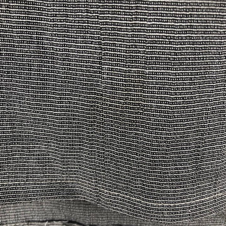 90s-00'S Craft & Barrow Short-Sleeve Open-Collar Rayon x Polyester Box Shirt, Men's XL (approx.) Rayon gray type Vintage Second Hand