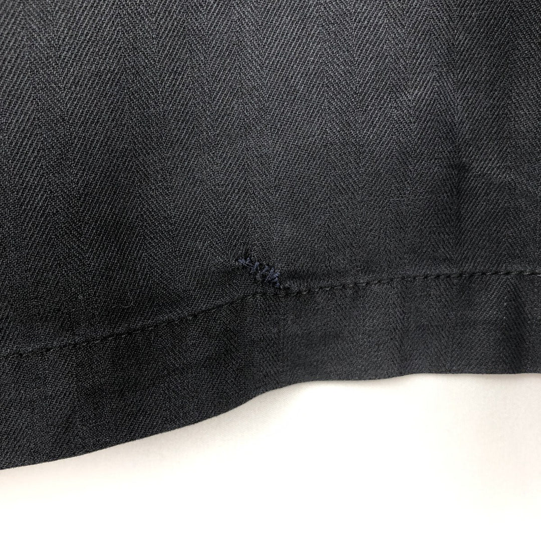 Tommy Bahama short sleeve open collar silk shirt, box shirt, men's size L silk black type Vintage Second Hand