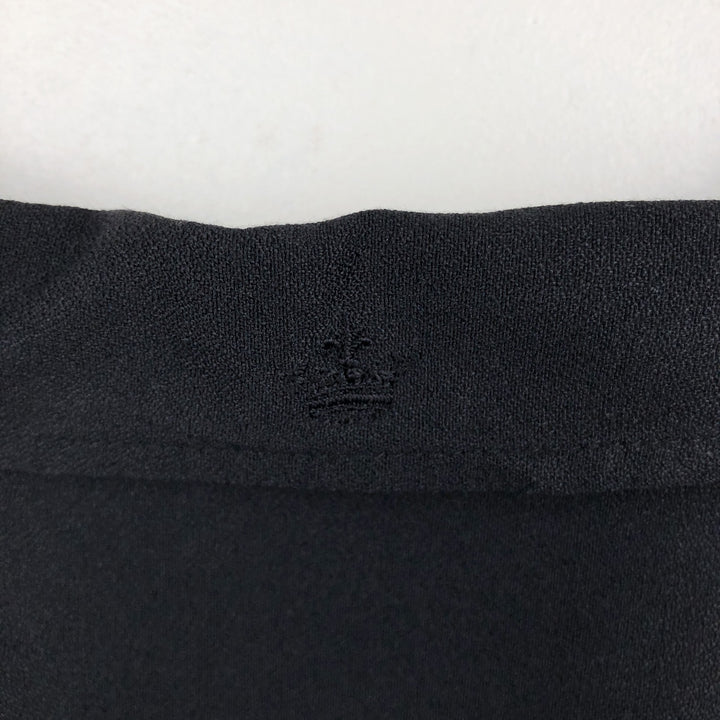 DaVinci Charlie Sheen Two-Tone Short-Sleeve Open-Collar Rayon Shirt, Boxy Fit, Men's Size M (approx.) Rayon black type Vintage Second Hand