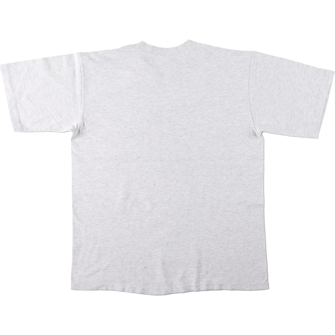 90'S ALL SPORT College T-shirt, Made in USA, Men's Size L (approx.), Vintage cotton gray type Vintage Second Hand
