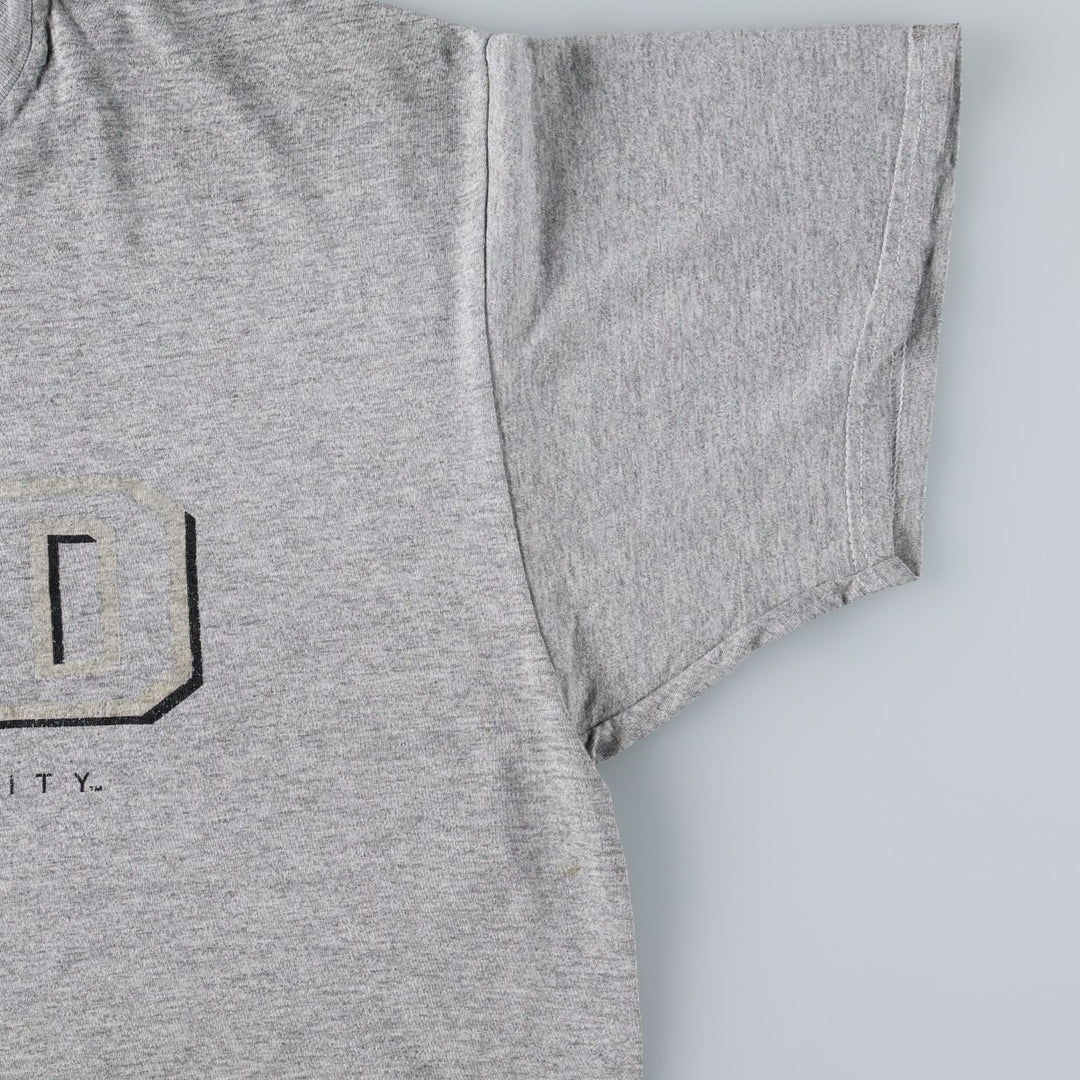 90'S Champion College T-shirt, Men's XL equivalent, Vintage cotton gray type Vintage Second Hand