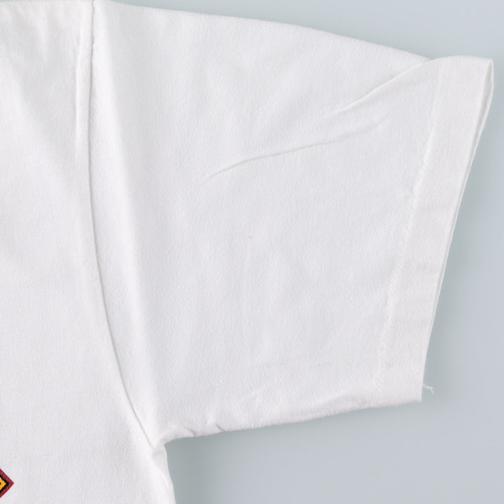 90'S Sofie College T-shirt, Made in USA, Men's Size M (approx.), Vintage cotton white type Vintage Second Hand