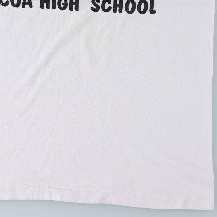 90'S SCREEN STARS College T-Shirt, Made in USA, Men's XL, Vintage cotton white type Vintage Second Hand