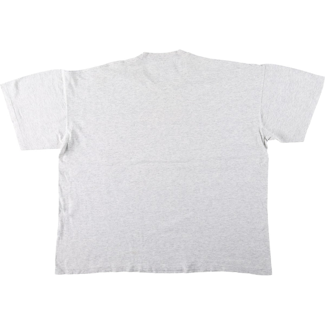 90'S ALL POINTS SPORTSWEAR Harvard University College T-Shirt, Made in USA, ONE SIZE FITS ALL (Equivalent to Men's XXL), Vintage. cotton gray type Vintage Second Hand